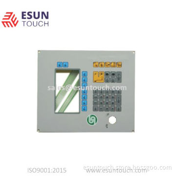 custom prototype tactile PET membrane switch with LED